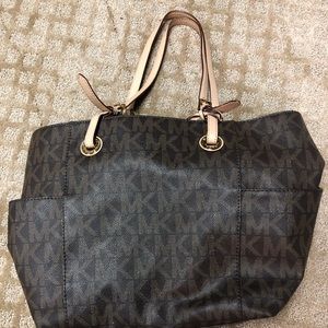Michael Kors Brown MK tote